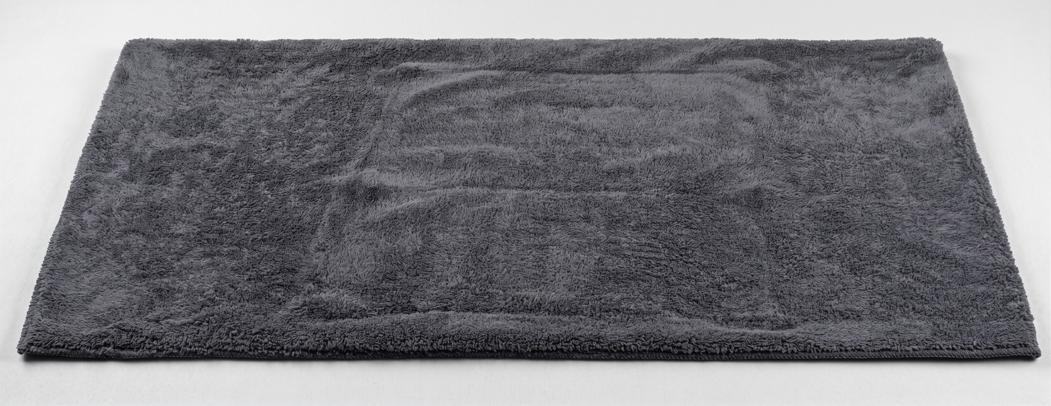 Large charcoal-grey 900 GSM Fixtr microfiber drying cloth measuring 50 by 80 centimetres